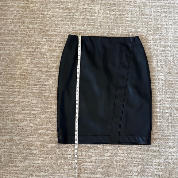 Ann Taylor Leather-like Pencil Skirt - Picture 5 of 5